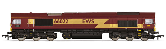 RailRoad Class 66 EWS 66022 'Lafarge Charnwood' Diesel Locomotive - DCC Sound
