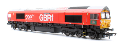 RailRoad GBRf Class 66 Railway 200 'Karen Harrison' 66710 Diesel Locomotive - DCC Sound