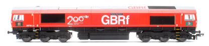 RailRoad GBRf Class 66 Railway 200 'Karen Harrison' 66710 Diesel Locomotive - DCC Sound