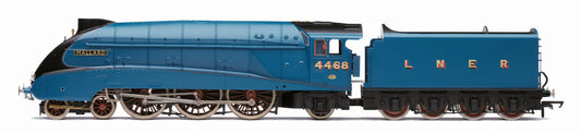 Class A4 4-6-2 LNER Garter Blue 4468 'Mallard' Steam Locomotive - DCC Sound & Smoke