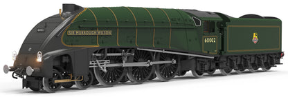 R30554SS Class A4 4-6-2 BR Green Early Emblem 60002 "Sir Murrough Wilson" Steam Locomotive - DCC Sound & Smoke