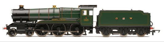 R30562 RailRoad Class 10xx 'County' 4-6-0 GWR Green 1023 "County of Oxford" Steam Locomotive