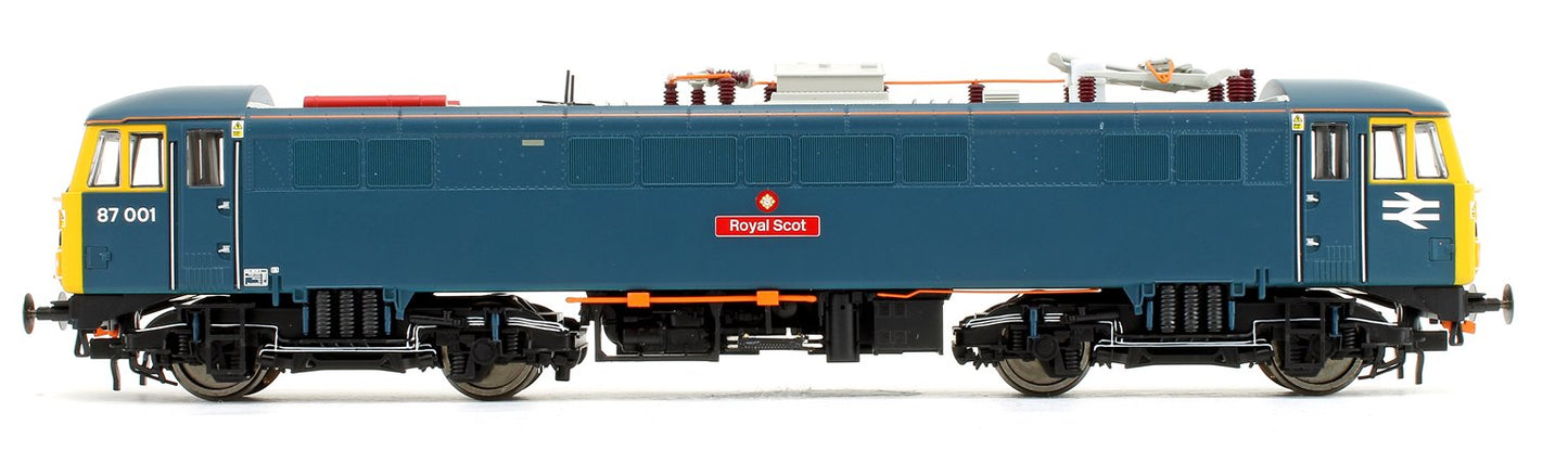 Pre-Owned Class 87 001 (Dual Named) 'Royal Scot' and 'Stephenson' BR Blue Electric Locomotive