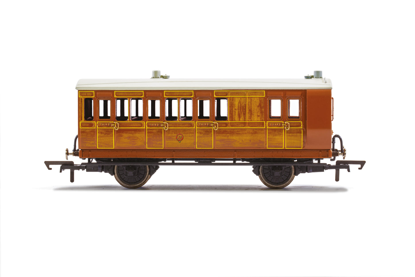 IoW CR 4 Wheel Coach Brake Third No.12