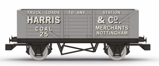 Hornby R60270 RailRoad Harris Plank Wagon No.25 – Rails