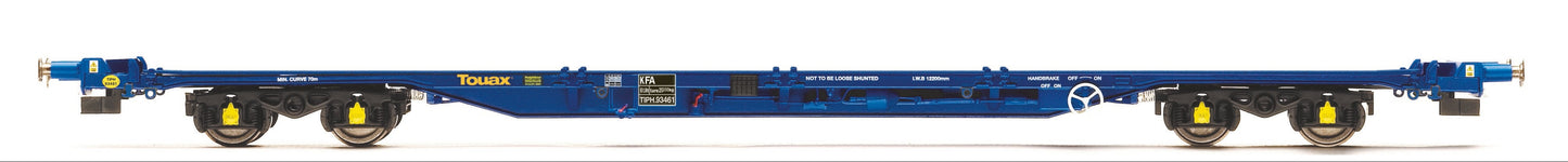 R60341 KFA Touax Flat Wagon 93392 (Without Containers)