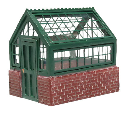 Pre-Owned Hornby Skaledale Brick & Glass Greenhouse