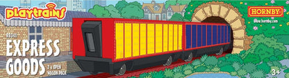 Playtrains - Express Goods 2 x Open Wagon Pack