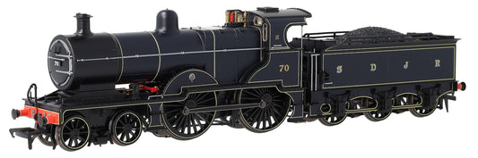 974504 Midland Railway 483 Class 4-4-0 SDJR Blue No.70 Steam Locomotive - DCC Sound