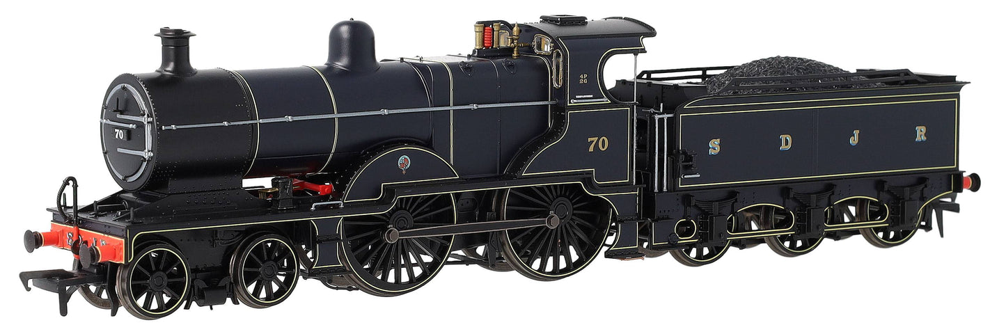 974004 Midland Railway 483 Class 4-4-0 SDJR Blue No.70 Steam Locomotive
