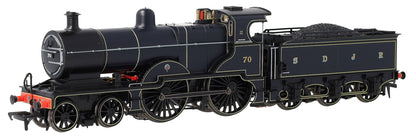 974004 Midland Railway 483 Class 4-4-0 SDJR Blue No.70 Steam Locomotive