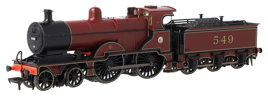 974006 Midland Railway 483 Class 4-4-0 LMS Crimson No.549 (Cabside Roundel) Steam Locomotive