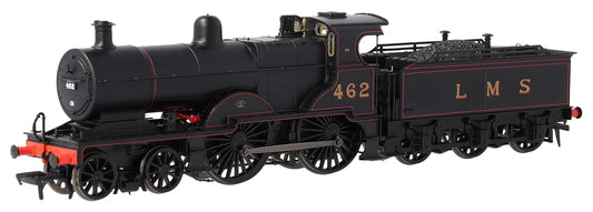 974507 Midland Railway 483 Class 4-4-0 LMS Lined Black No.462 Steam Locomotive - DCC Sound