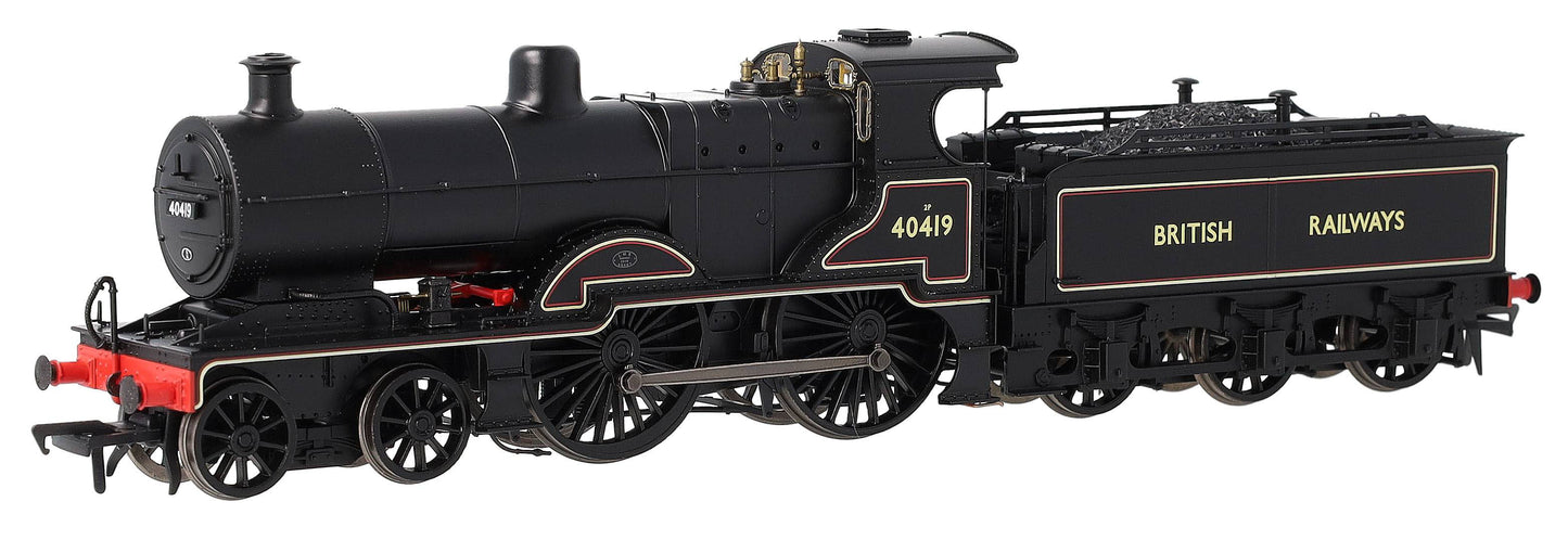 974509 Midland Railway 483 Class 4-4-0 BR Lined Black No.40419 Steam Locomotive - DCC Sound