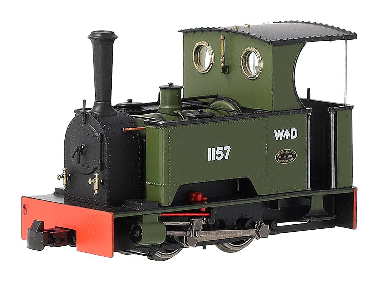 986207 Sirdar Class 0-4-0 Kerr, Stuart & Co. Short-Tank 'What If' - WDLR Plain Green Steam Locomotive