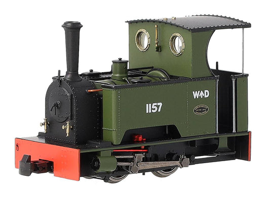 986707 Sirdar Class 0-4-0 Kerr, Stuart & Co. Short-Tank 'What If' - WDLR Plain Green Steam Locomotive - DCC Fitted