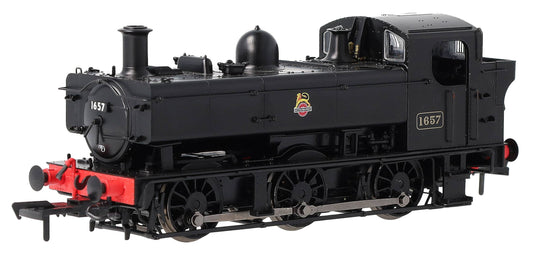 MR-301D Class 16xx 0-6-0PT BR Black Early Emblem 1657 Steam Locomotive