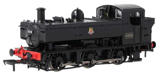 MR-301F Class 16xx 0-6-0PT BR Black Early Emblem 1658 Steam Locomotive