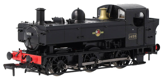 MR-304B Class 16xx 0-6-0PT BR Black Late Crest 1655 Steam Locomotive