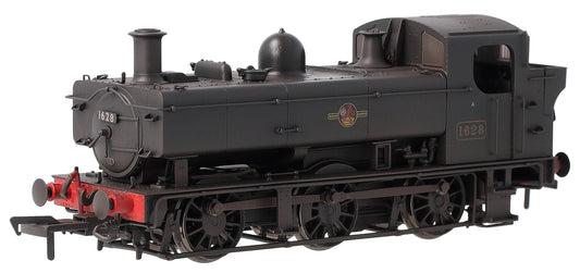 MR-305B Class 16xx 0-6-0PT BR Black Late Crest 1628 Steam Locomotive - Weathered