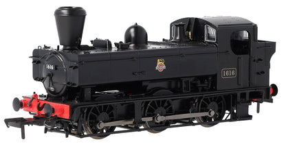 MR-307A Class 16xx 0-6-0PT BR Black Early Emblem 1616 Steam Locomotive