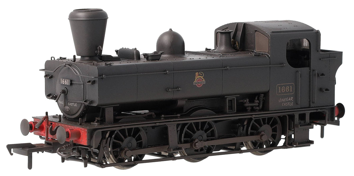 MR-308 Class 16xx 0-6-0PT BR Black Early Emblem 'Vinegar Castle' 1661 Steam Locomotive