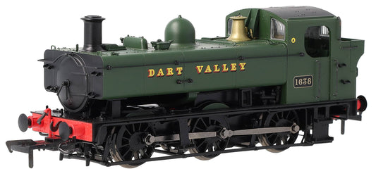 MR-310B Class 16xx 0-6-0PT Dart Valley Railway Green 1638 Steam Locomotive
