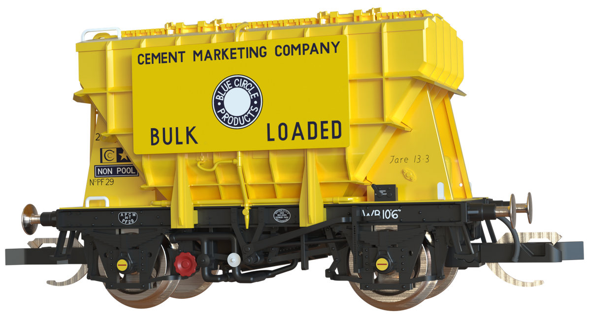 T3001 Presflo Cement Wagon Blue Circle Cement Triple Pack - PF12, PF19 & PF29