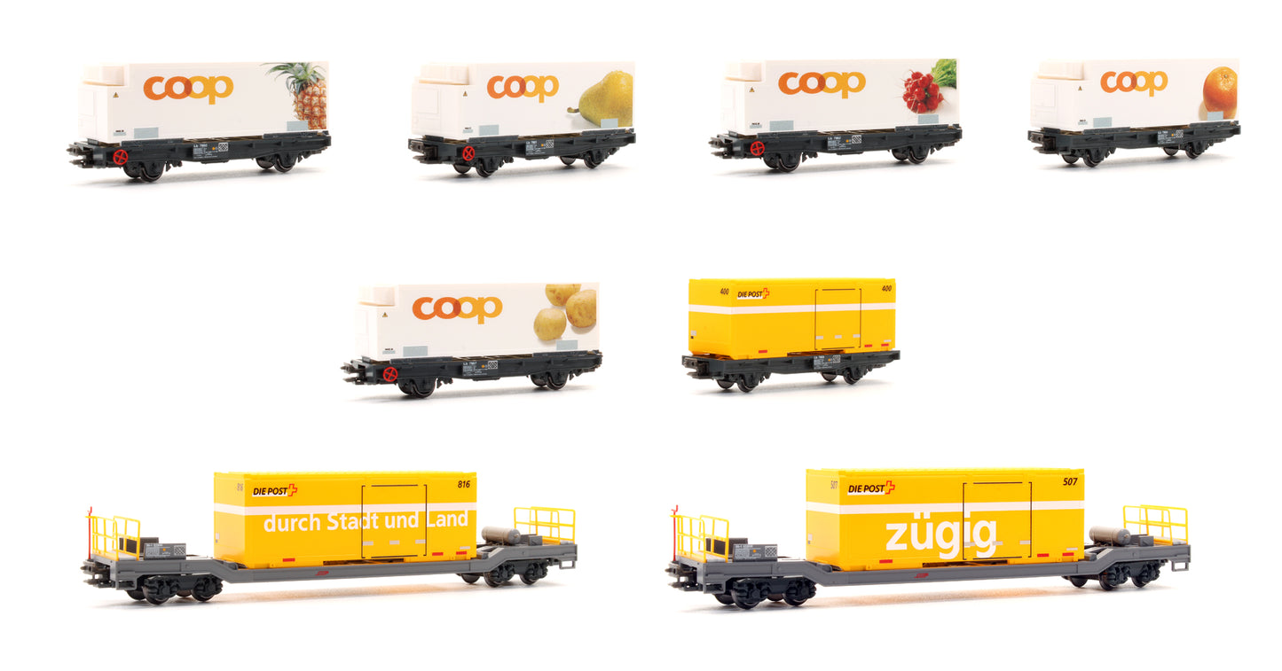 Pre-Owned RhB Wagon Set (8) VI