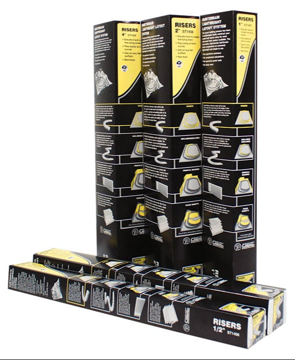 3/4 Inch Riser - 19 Piece Bulk Pack