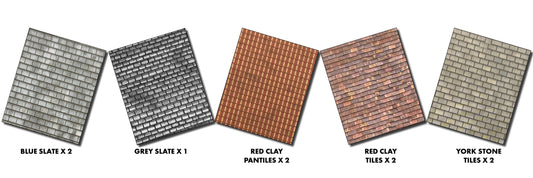 OO/HO Scale Roofing Tiles