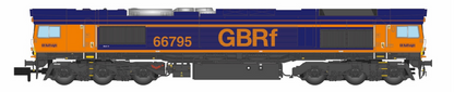 Class 66 66795 'Bescot LDC' GBRf Standard Livery (ex-Rush Rail loco) Diesel Locomotive