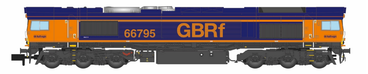 Revolution Trains RT-N66-GBS-795DCC Class 66 66795 'Bescot LDC' GBRf ...