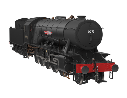 WD Austerity 2-10-0 'North British' BR Plain Black No.90773 Steam Locomotive - DCC Sound