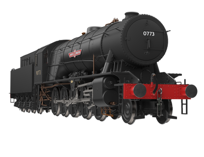 WD Austerity 2-10-0 'North British' BR Plain Black No.90773 Steam Locomotive - DCC Sound