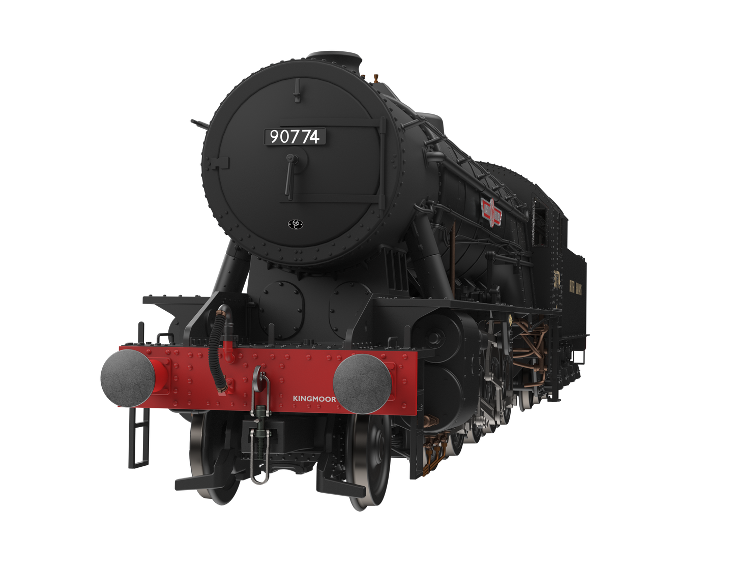 WD Austerity 2-10-0 'North British' British Railways Black No.90774 Steam Locomotive