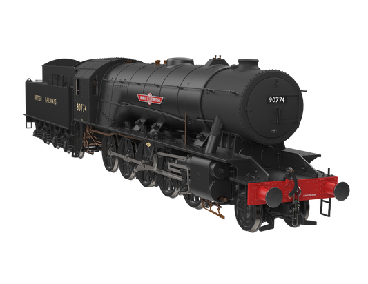 WD Austerity 2-10-0 'North British' British Railways Black No.90774 Steam Locomotive