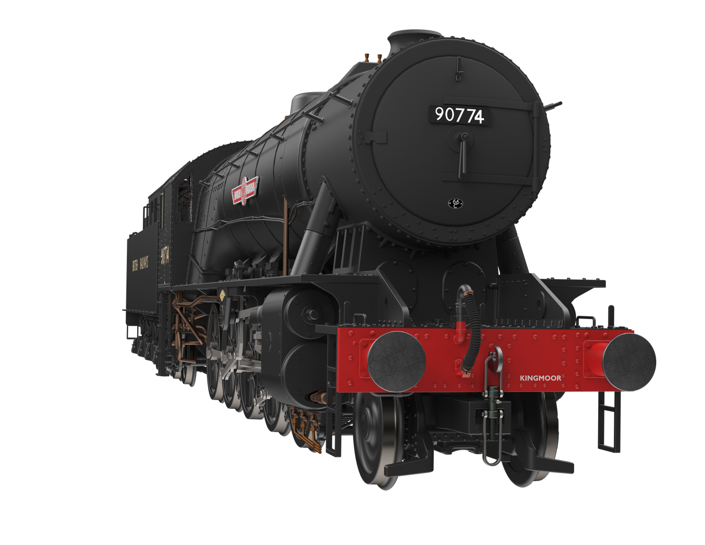 WD Austerity 2-10-0 'North British' British Railways Black No.90774 Steam Locomotive