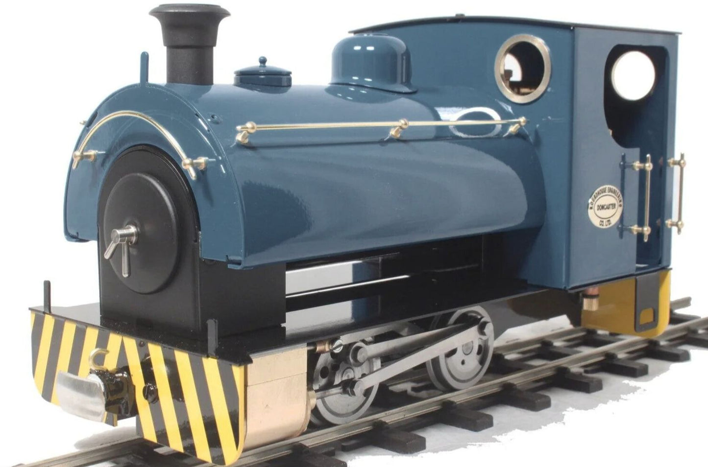 0-4-0 Saddle Tank 'Peggie' Rails Blue (Manual) Steam Locomotive