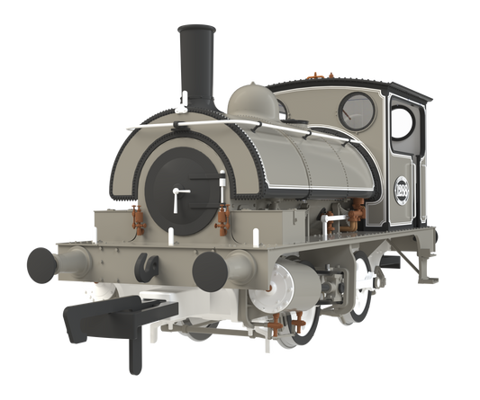 LYR 'Pug' 0-4-0ST 1288 LYR Works Photographic Grey Steam Locomotive