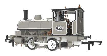 LYR 'Pug' 0-4-0ST 1288 LYR Works Photographic Grey Steam Locomotive