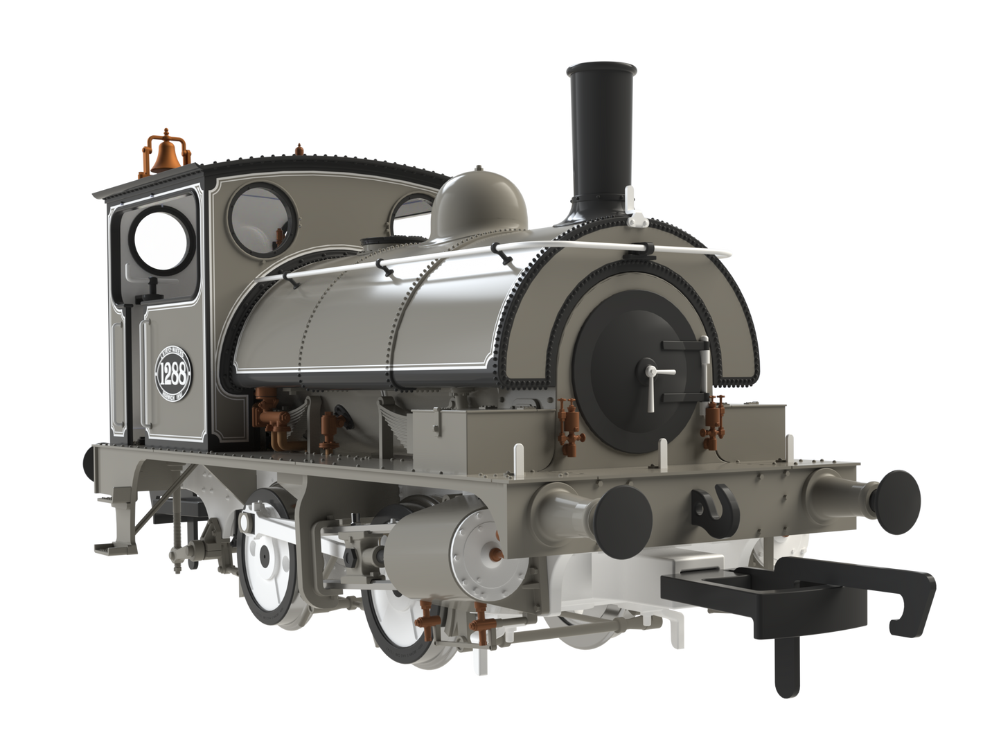 LYR 'Pug' 0-4-0ST 1288 LYR Works Photographic Grey Steam Locomotive