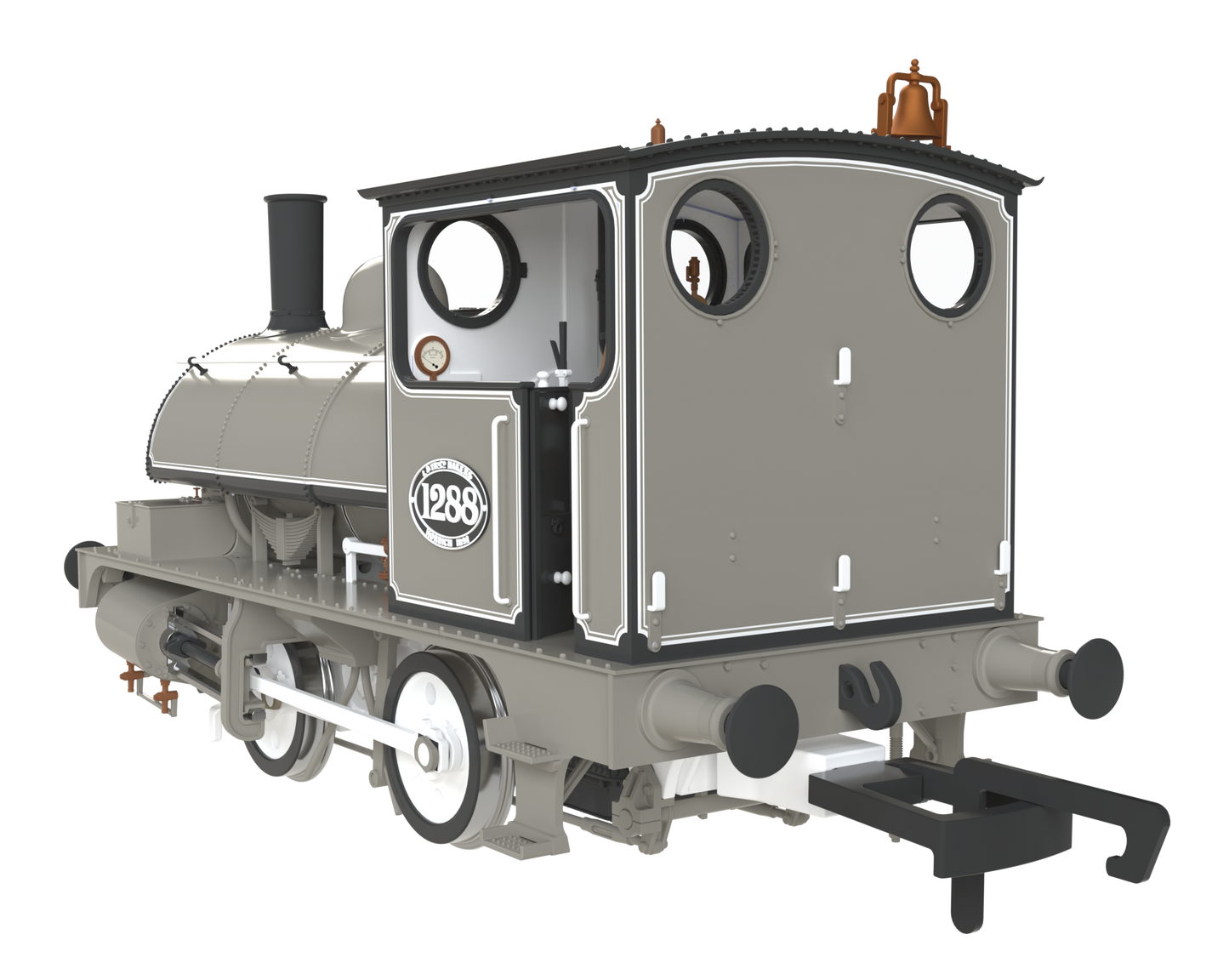 LYR 'Pug' 0-4-0ST 1288 LYR Works Photographic Grey Steam Locomotive