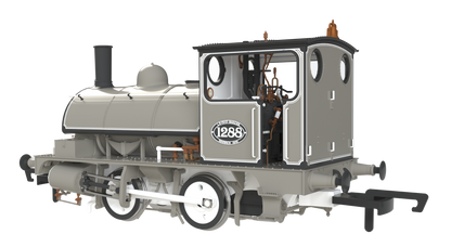 LYR 'Pug' 0-4-0ST 1288 LYR Works Photographic Grey Steam Locomotive
