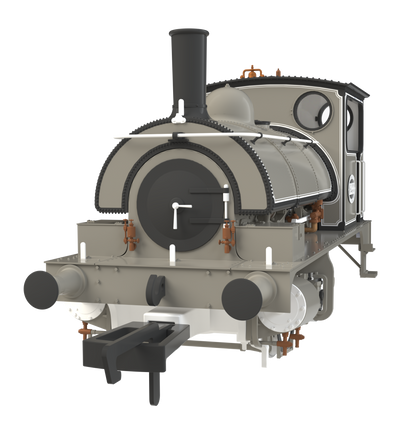 LYR 'Pug' 0-4-0ST 1288 LYR Works Photographic Grey Steam Locomotive