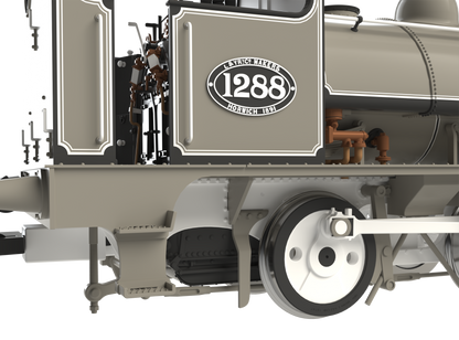 LYR 'Pug' 0-4-0ST 1288 LYR Works Photographic Grey Steam Locomotive