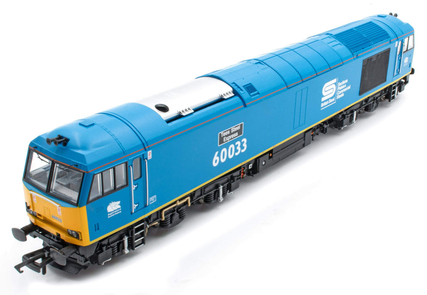 Class 60 60033 'Tees Steel Express' EWS / British Steel Blue Diesel Locomotive