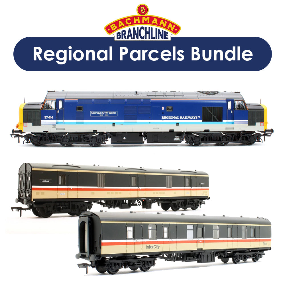 Bachmann 30-3708 Regional Parcels Bundle – Rails