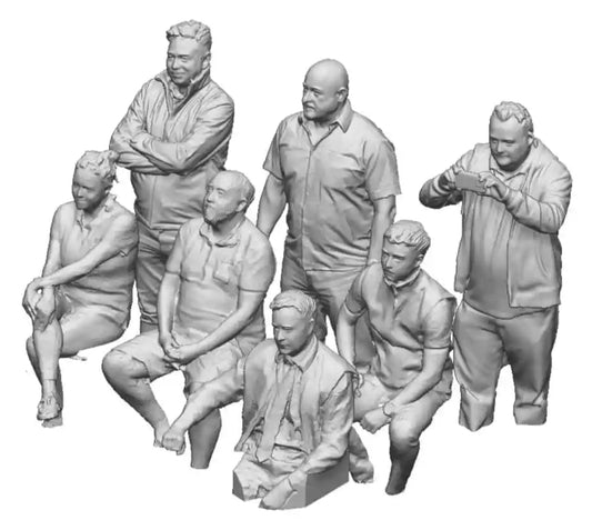 OO Gauge Loco Specific Crew - Caroline Revolution Team