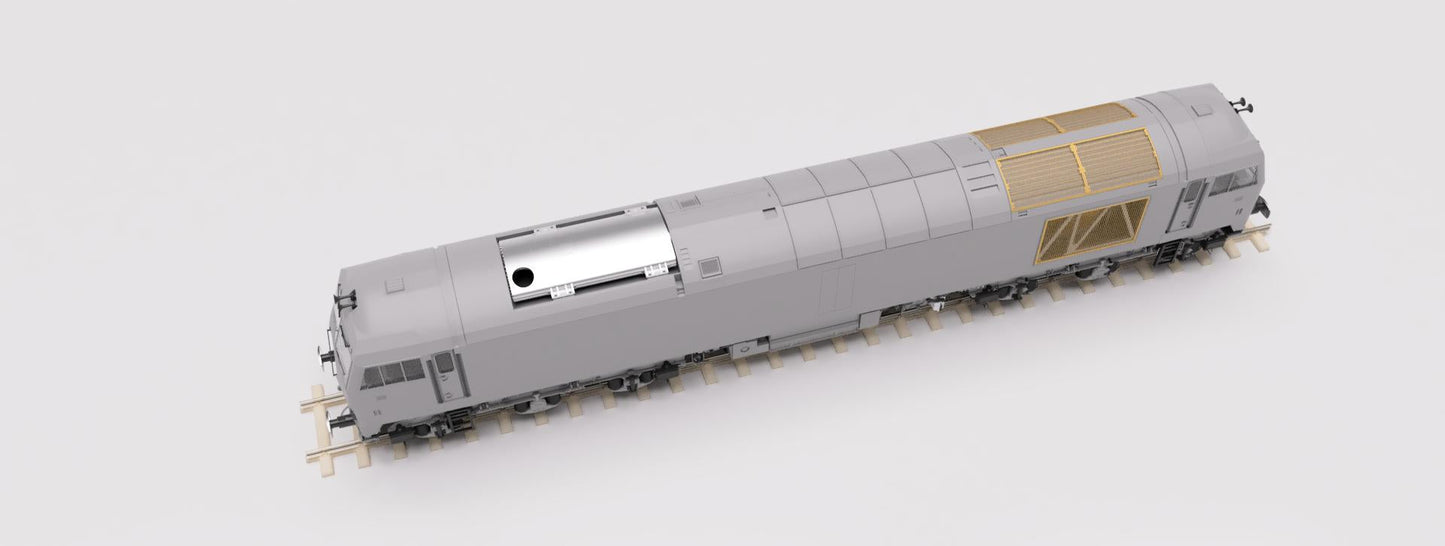 Highly Detailed Deluxe Weathered Class 60 017 “Arenig Fawr” Triple Grey Construction Diesel Electric Locomotive